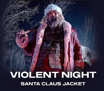 Violent Night Santa Claus Jacket Coat