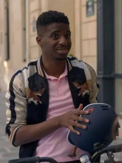 Emily-In-Paris-S03-Samuel-Arnold-Eagle-Print-Bomber-Jacket