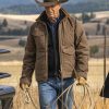 Yellowstone John Dutton Quilted Jacket
