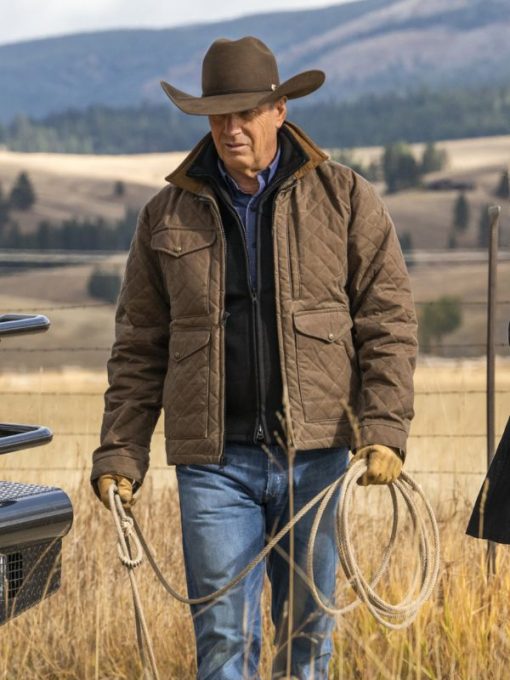 Yellowstone John Dutton Quilted Jacket