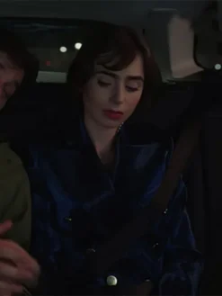 Emily-in-Paris-S03-Lily-Collins-Blue-Coat