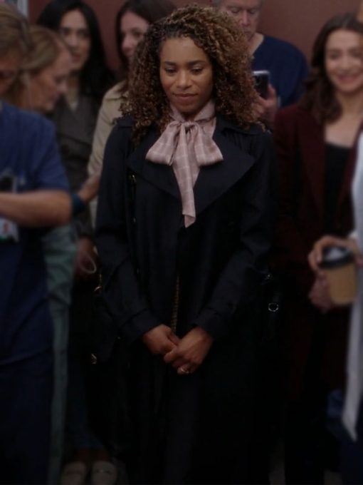 Greys Anatomy Maggie Pierce Trench Coat