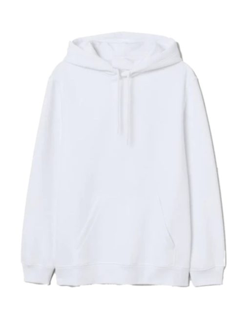 Plain White Hoodie