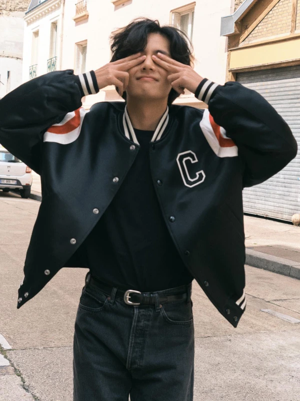 Kim Taehyung Celine Bomber Jacket - Wilson Jackets