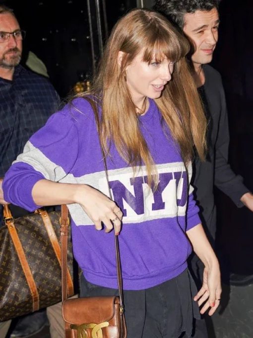 Taylor-Swift-NYU-Purple-7-Gray-Sweatshirt