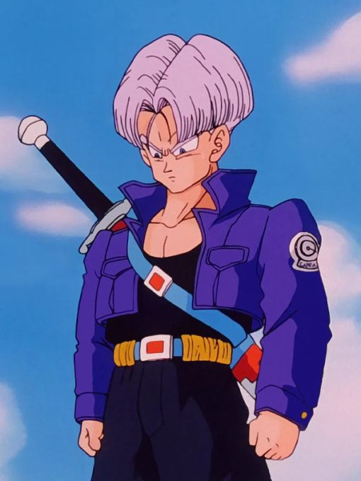 Future Trunks Capsule Corp Purple Jacket