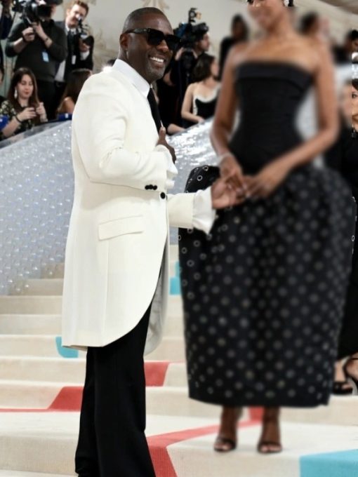 Idris Elba Met Gala 2023 White Suit