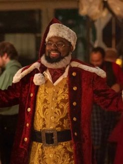Dashing Through the Snow Santa Claus Coat For Sale