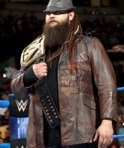 WWE Bray Wyatt Studded Leather Jacket