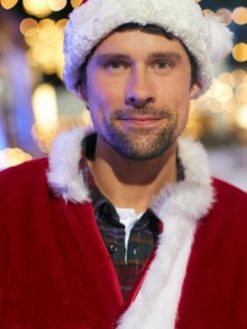 Liam The Santa Summit 2023 Benjamin Hollingsworth Red Velvet Jacket