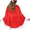 Santa Cape Women Poncho