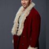 Luke Macfarlane TV Movie Catch Me If You Claus 2023 Chris Santa Coat