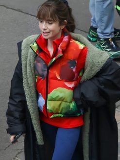 Emily in Paris S04 Shearling Coat