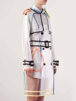 Emily In Paris Lily Collins Transparent Coat