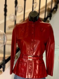 Emily In Paris S04 Lily Collins Leather Jacket