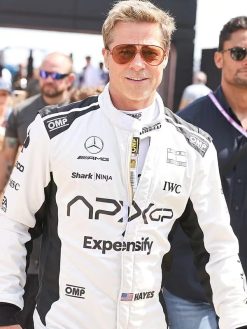 Apex Grand Prix Brad Pitt F1 White Racing Suit