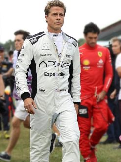 Apex Grand Prix Brad Pitt F1 White Suit