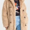 Emily In Paris S04 Lily Collins Hooded Shearling Jacket