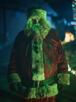 Christmas Bloody Christmas Santa Halloween Costume Jacket
