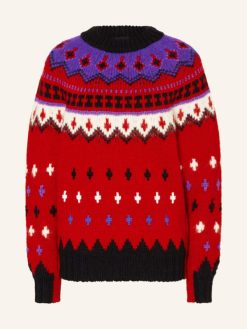 Emily In Paris S04 Lily Collins Jacquard Sweater