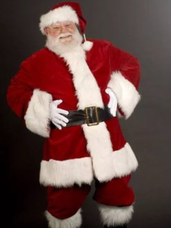 Classic Santa Claus Costume Suit Christmas