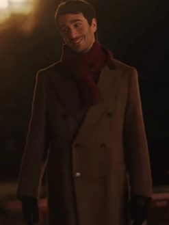 Emily in Paris S4 Eugenio Brown Trench Coat