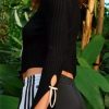 Geneviève Emily In Paris S04 Thalia Besson Black Bow Cardigan
