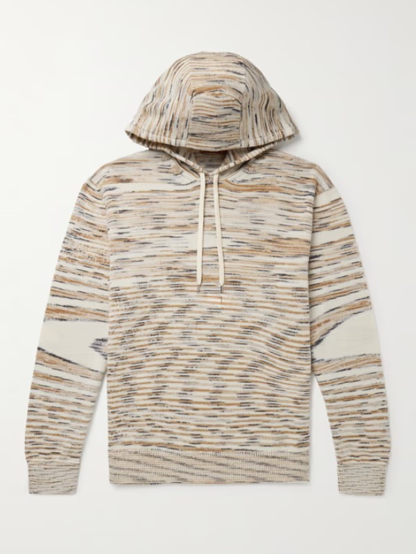 Laurent Emily In Paris S04 Arnaud Binard Beige Cashmere Hoodie Emily In Paris Season 4 Arnaud Binard Cashmere Hoodie