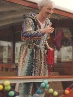 Emily In Paris Season 4 Bruno Gouery Hooded Robe