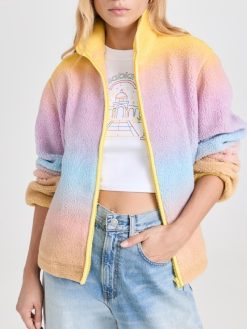 Emily In Paris S04 Ashley Park Yellow Teddy Jacket