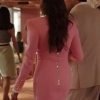Emily in Paris S4 Ashley Park Pink Dress Coat
