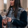Shop Thalia Besson Emily In Paris S4 Grey Bomber Jacket