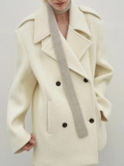 Camille Emily In Paris Season 04 Camille Razat White Coat