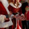 Celeste To Have And To Holiday 2024 Madeleine Arthur Santa Red Long Coat