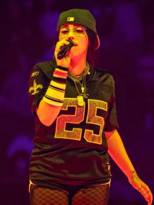 Billie Eilish Hit Me Hard And Soft Tour Jersey - Black