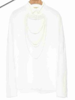 Emily in Paris S04 Lily Collins Pearl Shirt