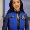 Katy Perry Blue Origin Space Jumpsuit Blue