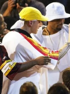 Eminem PnB Nation White Jacket _ New Arrival