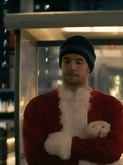 Jingle Bell Heist Connor Swindells Santa Claus Coat