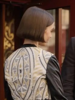 Emily In Paris S05 Lily Collins Bomber Jacket