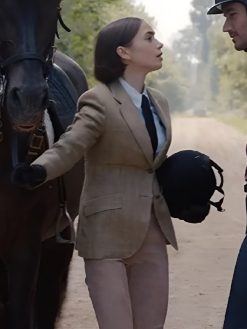 Emily in Paris S05 Emily Cooper Brown Blazer