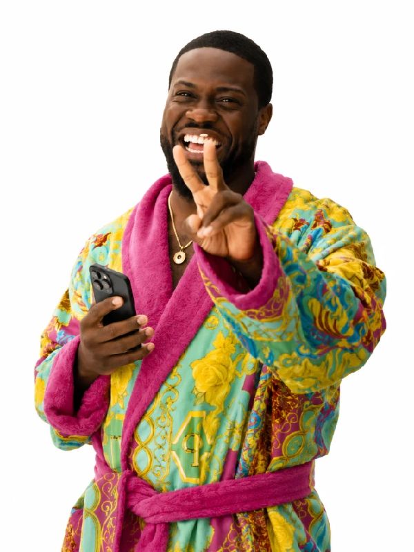 Kevin Hart Yellow Baroque Robe 72 Hours 2026 Kevin Hart Yellow Baroque Robe
