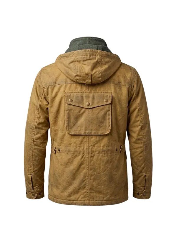 Shop Heart of the Beast Brad Pitt Cotton Field Jacket and Tan Shop Heart of the Beast 2026 Brad Pitt Cotton Field Jacket and Tan