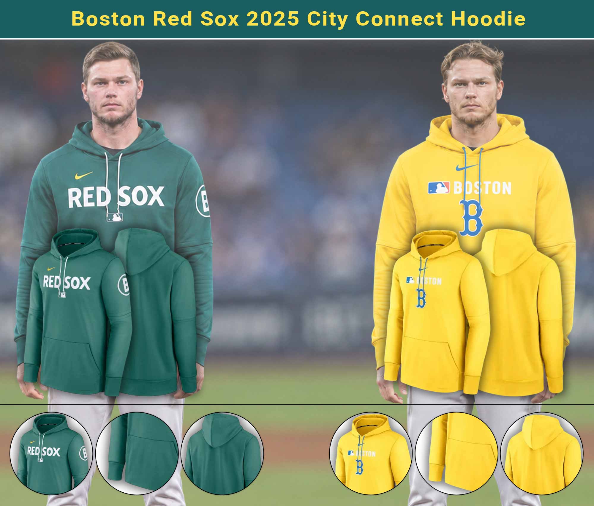 Boston Red Sox 2025 Hoodie Hoodie