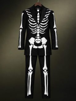 Day of the Dead Skeleton Black Suit