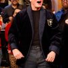 SNL 5 Timer Club Woody Harrelson Black Velvet Jacket